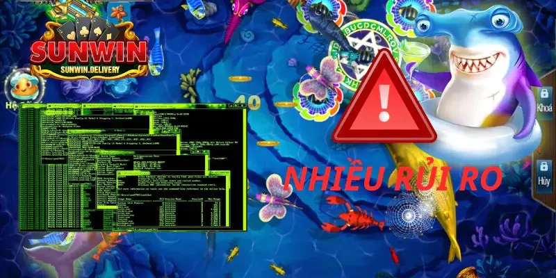 Nhược điểm khi sử dụng các tool hack game bắn cá